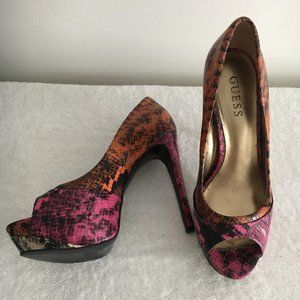 Guess - Orange Multicolor 8M